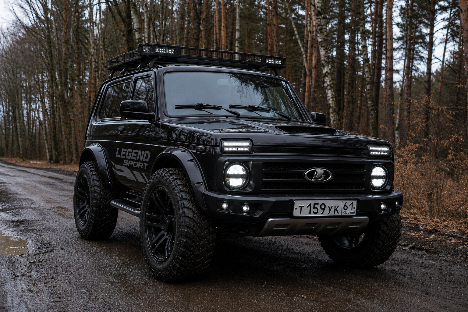 Любая, рандомная Нива глазами автора.