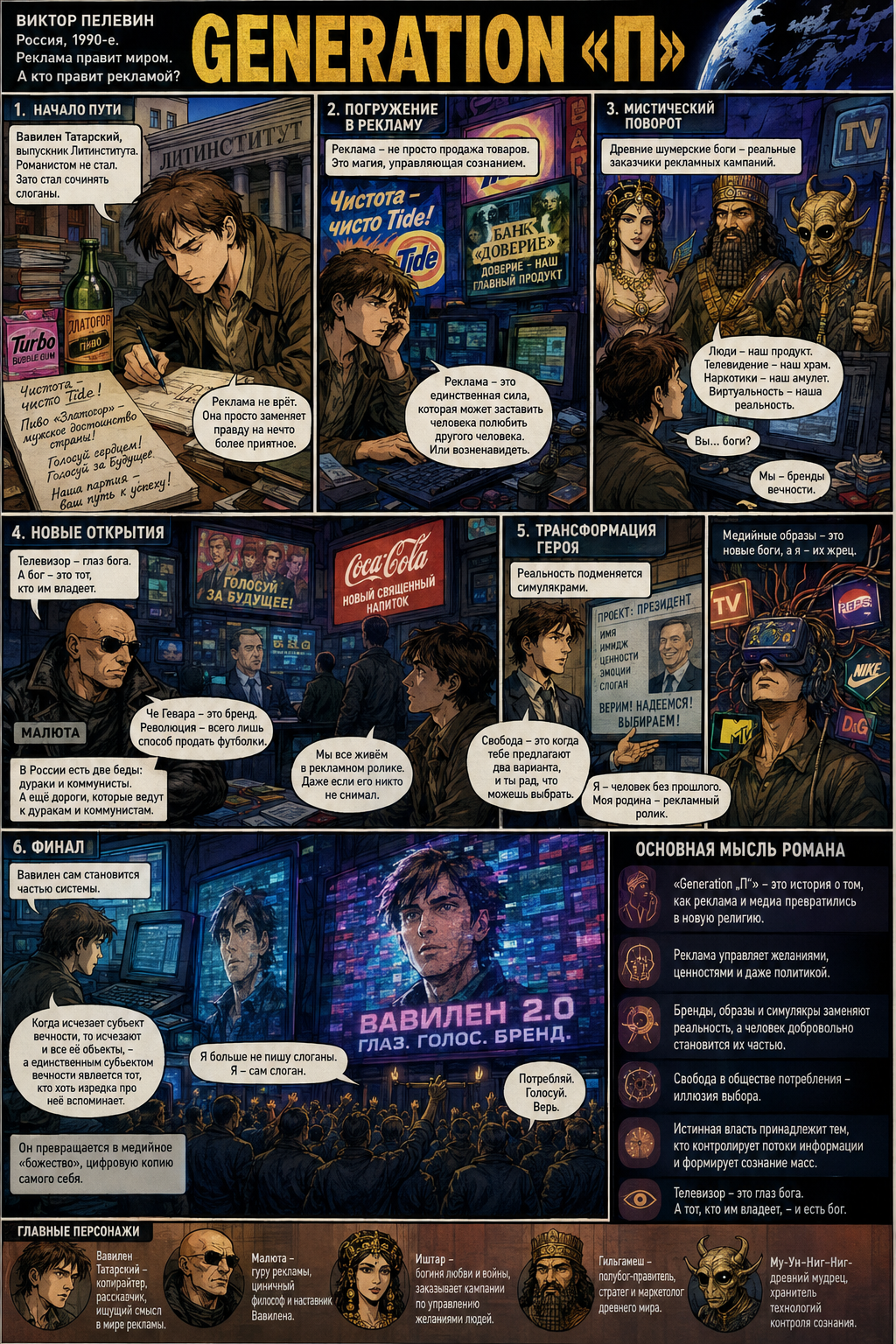 11. Виктор Пелевин — «Generation „П”»