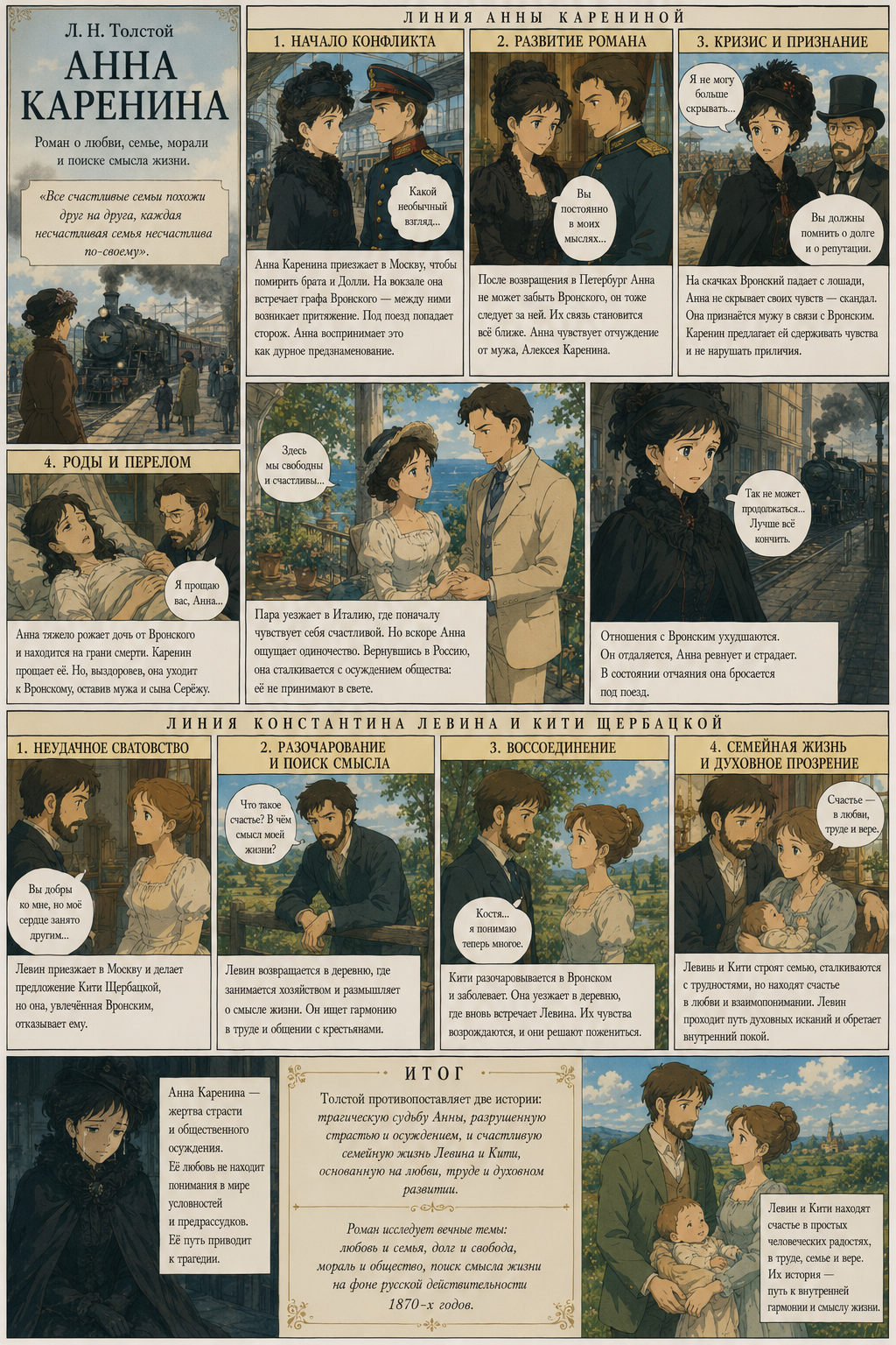 20. Лев Толстой — «Анна Каренина»