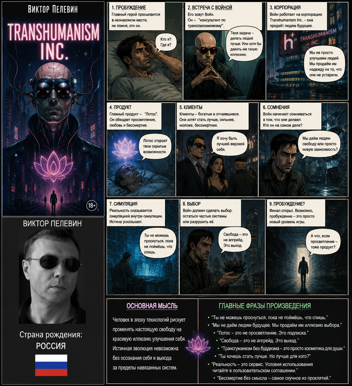 114. Виктор Пелевин – Transhumanism Inc.